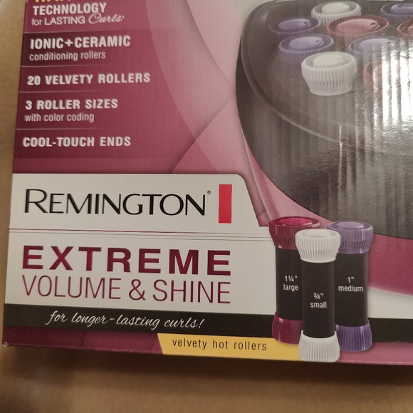 Remington Velvety Hot Rollers Set, New - Picture 2 of 5